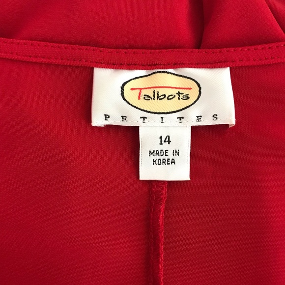 Talbots Women Sheath Jersey Dress - Picture 8 of 8